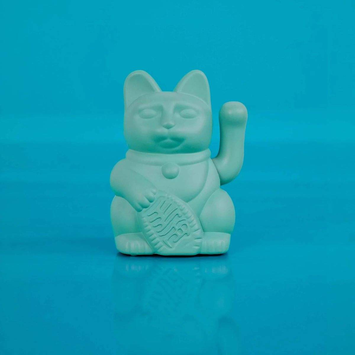 MyNeko Solar Lucky Cat Turquoise 5cm - detailfoto 2