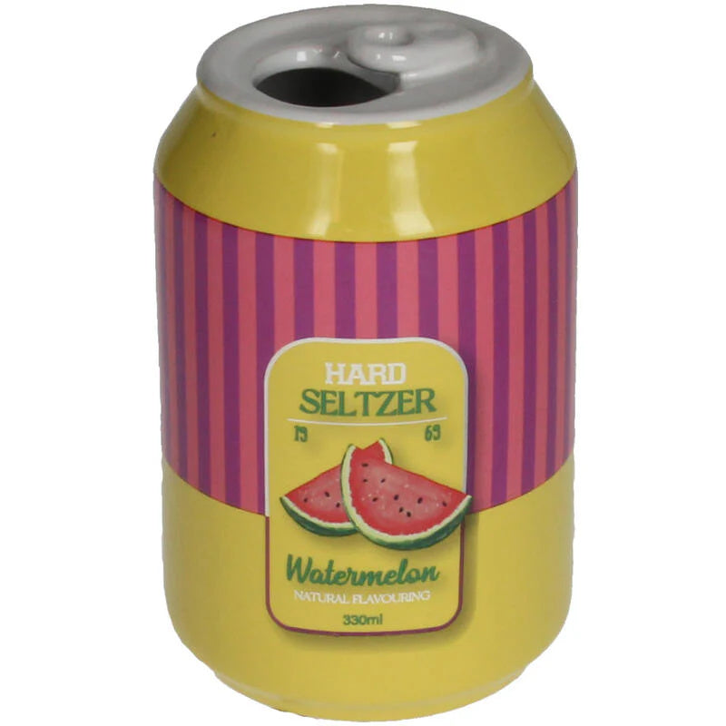 Vaas geel blikje limonade Kersten - cadeau van Kado in Huis