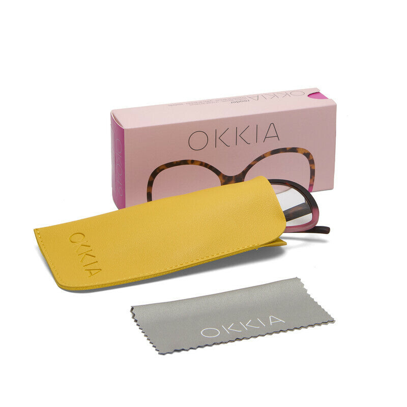Leesbril Verona Havana Pink unisex - detailfoto 7
