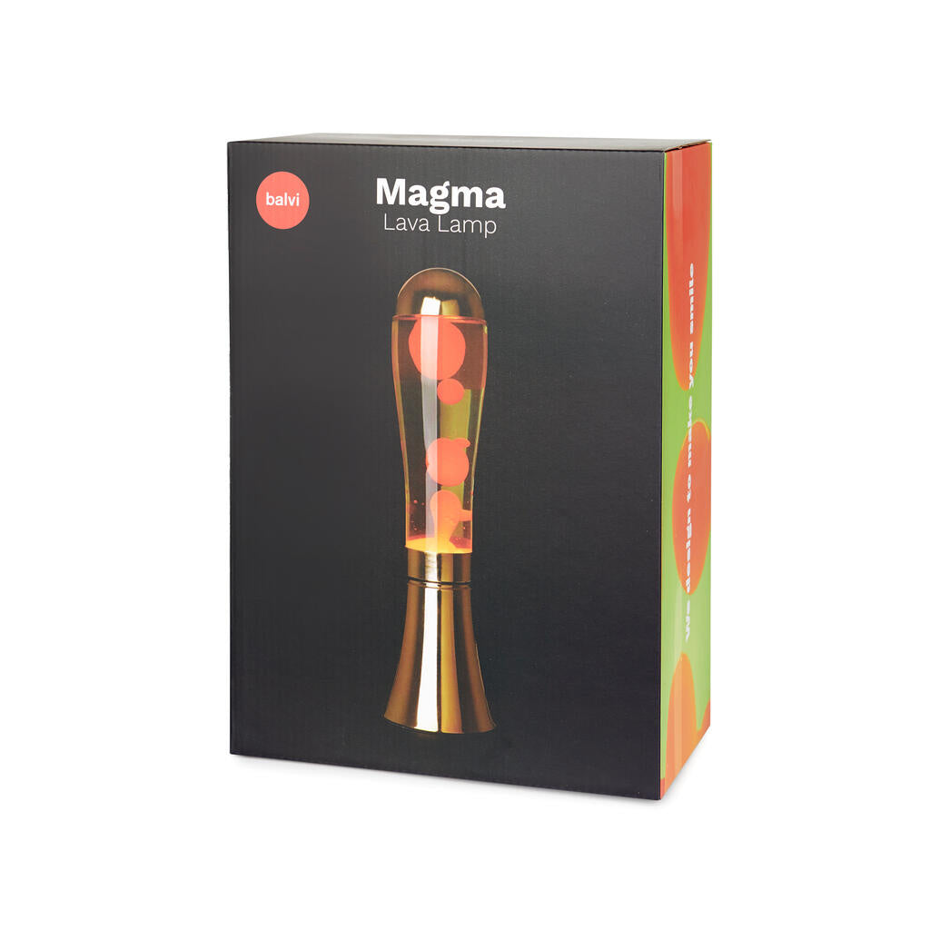 Lavalamp Magma gold - detailfoto 5