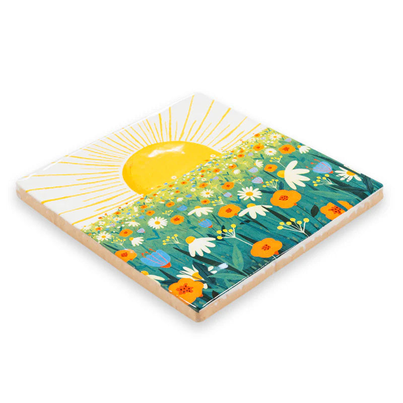 Tegeltje The Sun will shine on you - detailfoto 3