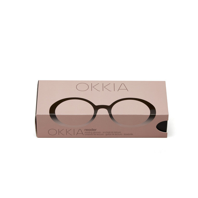 Leesbril Laura Black Pink unisex - detailfoto 7