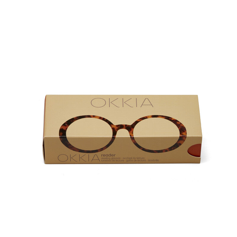 Leesbril Laura Classic Havana unisex - detailfoto 7