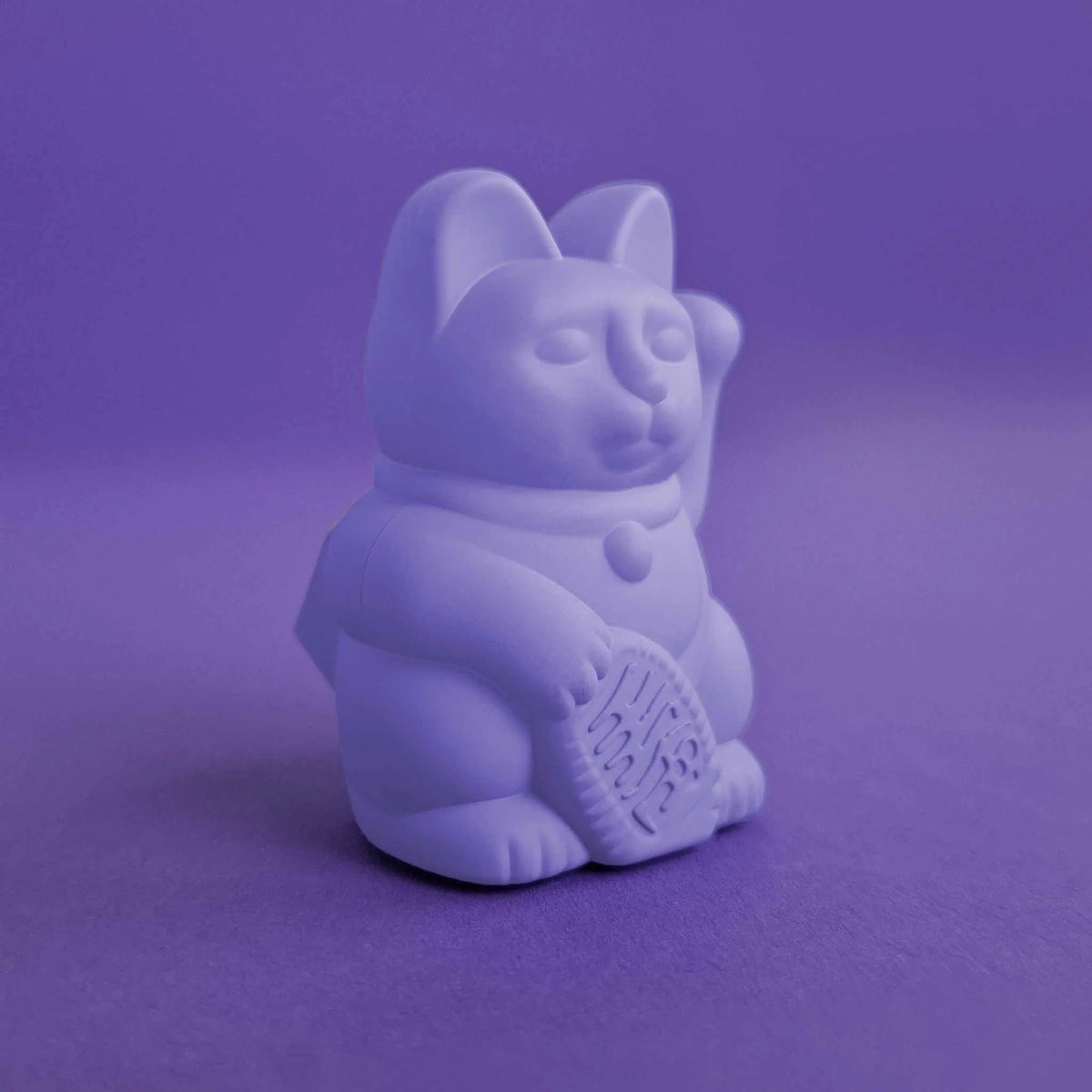 MyNeko Solar Lucky Cat Lila 5cm - detailfoto 2