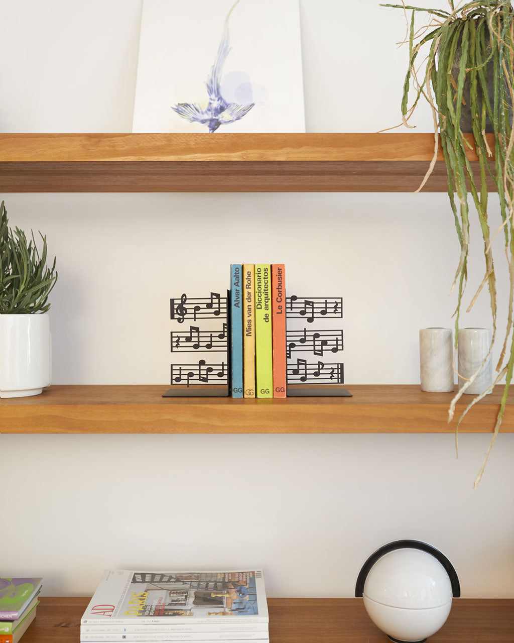 Boekensteun Muziek - detailfoto 6