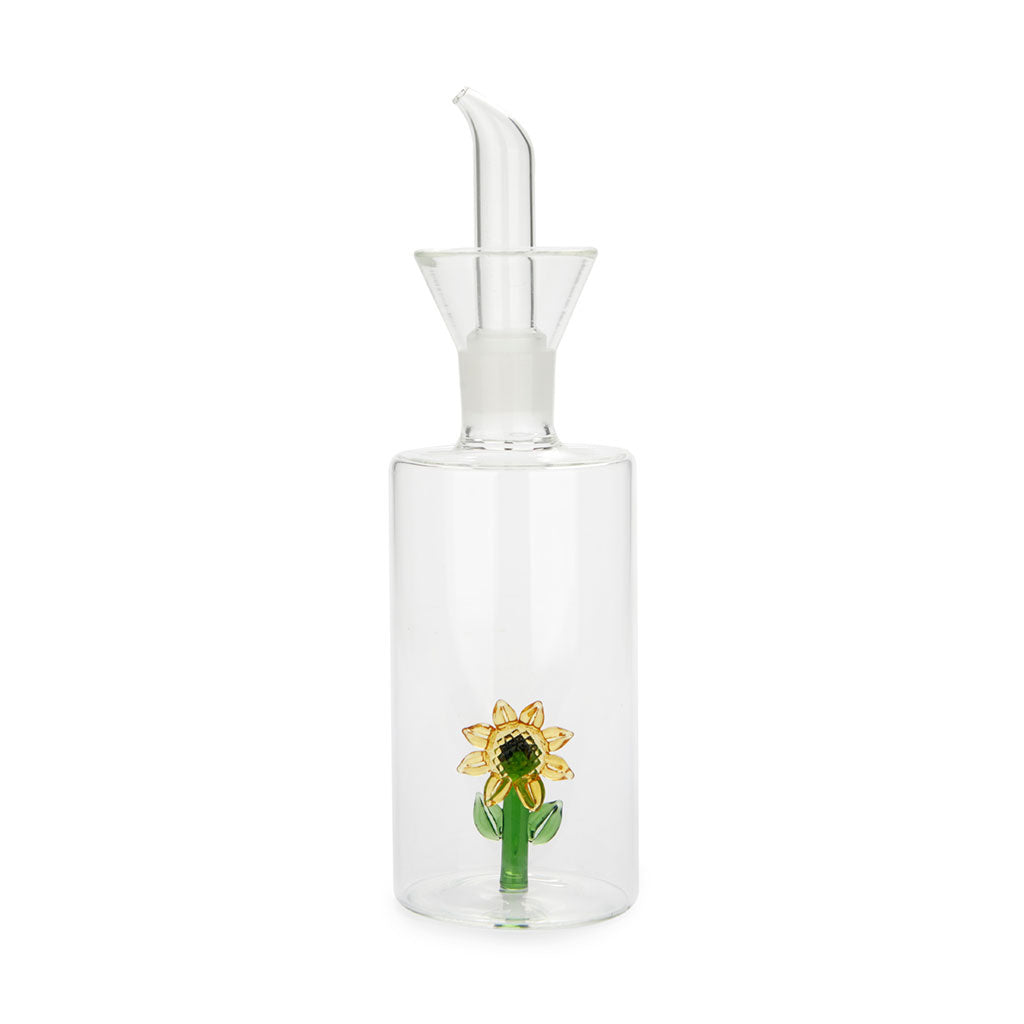 Olie & Azijn Dispenser Zonnebloem - cadeau van Kado in Huis
