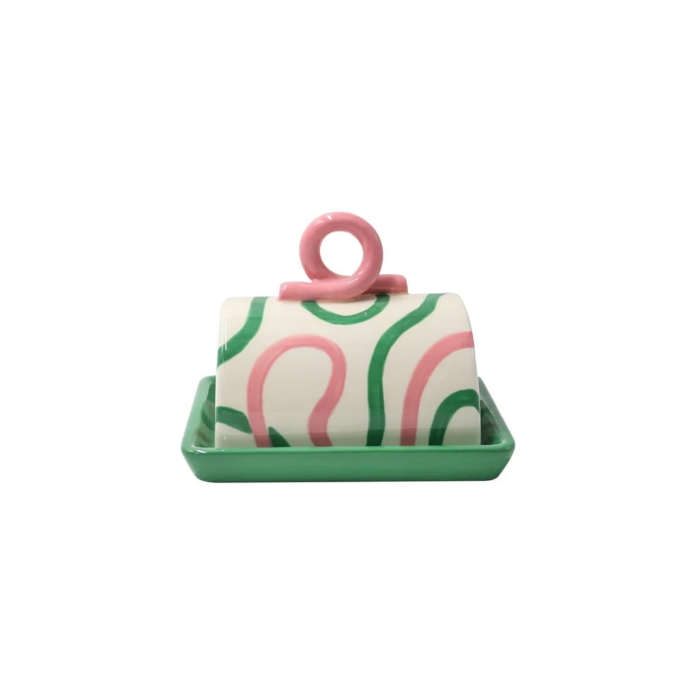 Botervloot keramiek Emilio Twirl & Twist - cadeau van Kado in Huis