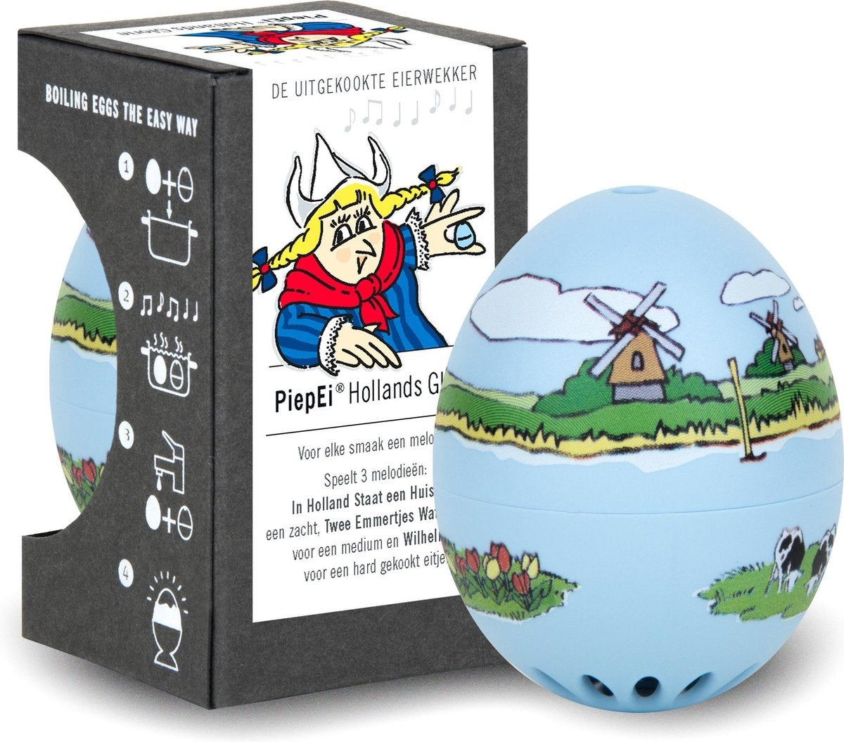 Piepei Hollands Glorie Eierwekker - cadeau van Kado in Huis