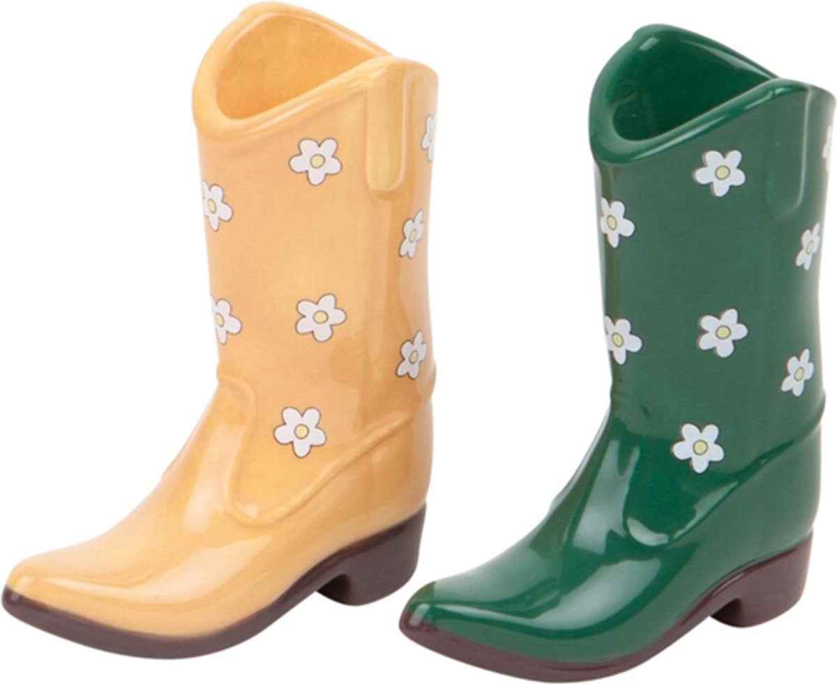 Peper en Zoutstel Rodeo Cowboy Boot - cadeau van Kado in Huis