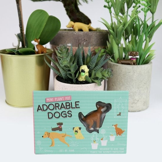 Schattige Honden Plant Markers - cadeau van Kado in Huis