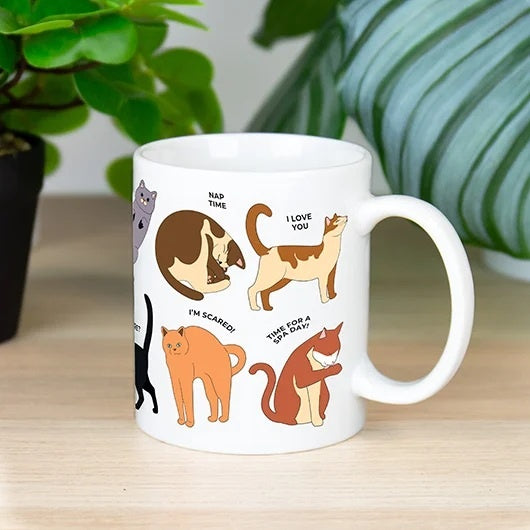 Grappige mok hoe spreek je kat - cadeau van Kado in Huis