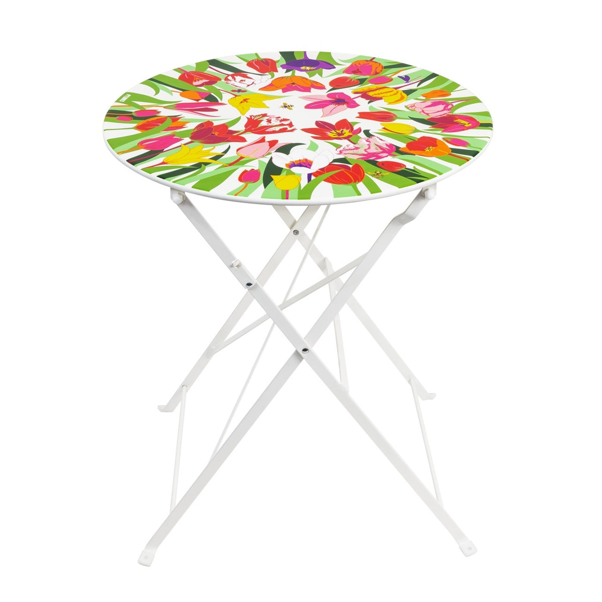 inklapbare tuintafel garden paradise tulpen - cadeau van Kado in Huis