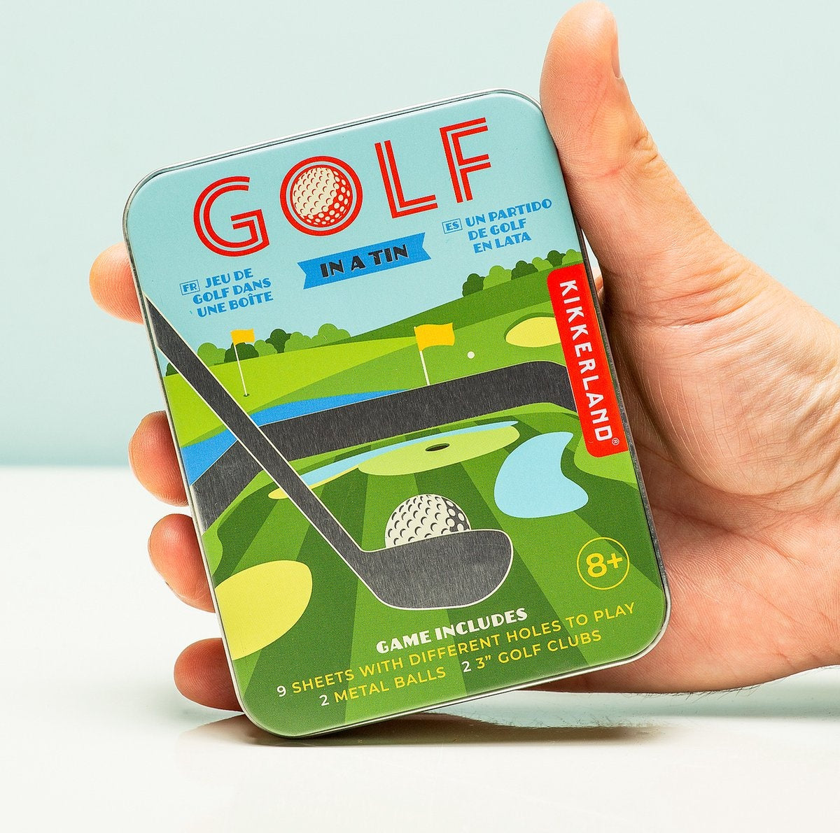 Golf Spel in een blikje - cadeau van Kado in Huis