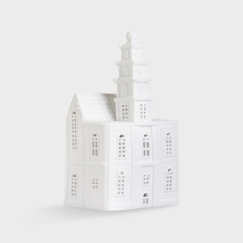 Theelichthouder Grachtenhuis Church Large - cadeau van Kado in Huis