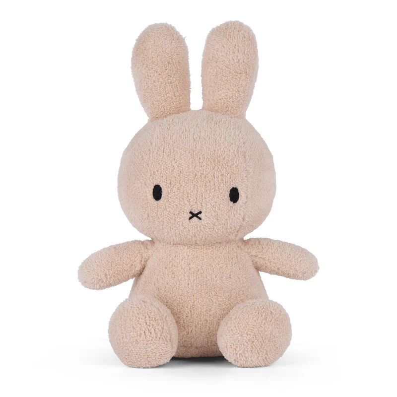 Knuffel nijntje beige 33 cm terry - cadeau van Kado in Huis