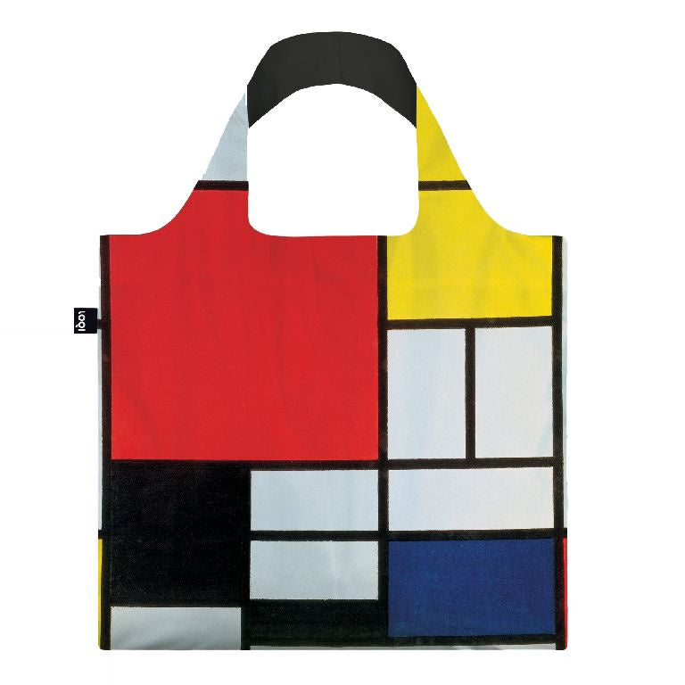Shopper Mondriaan Compositie - detailfoto 1