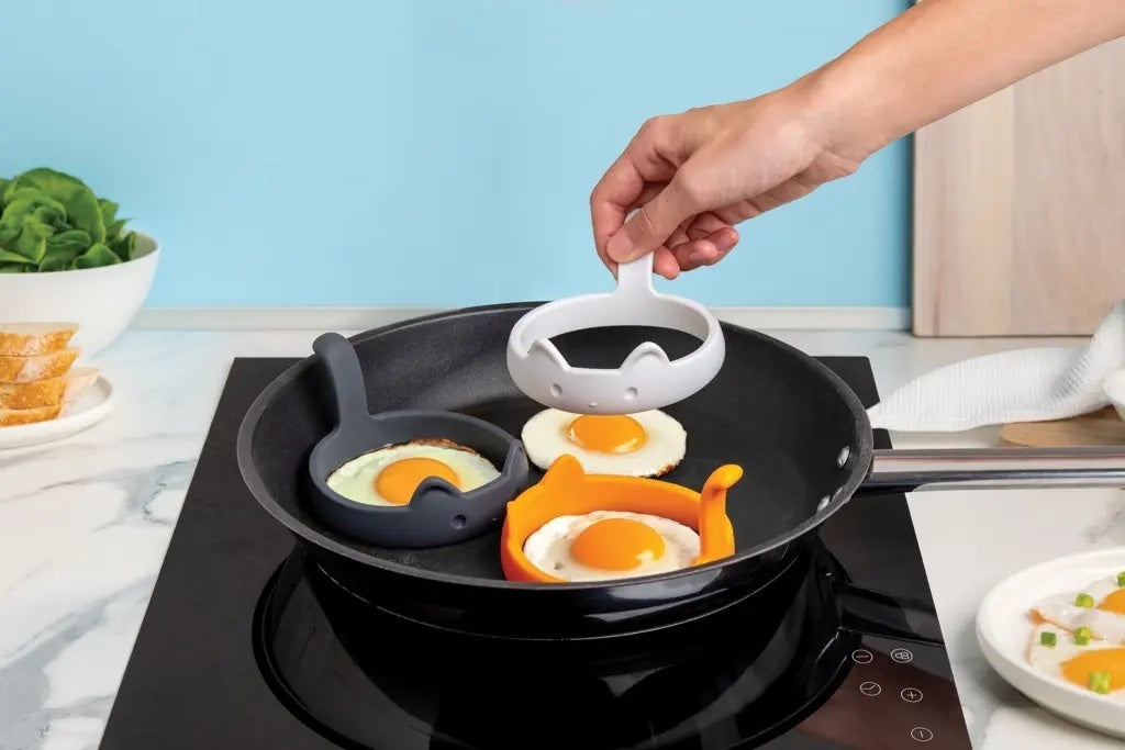 eierbakring PanCats set van 3 - cadeau van Kado in Huis