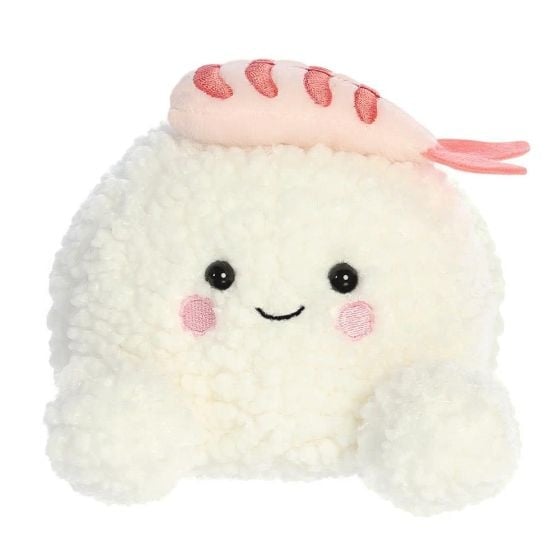 Knuffel Sushi met Garnaal Aurora 13 cm - cadeau van Kado in Huis