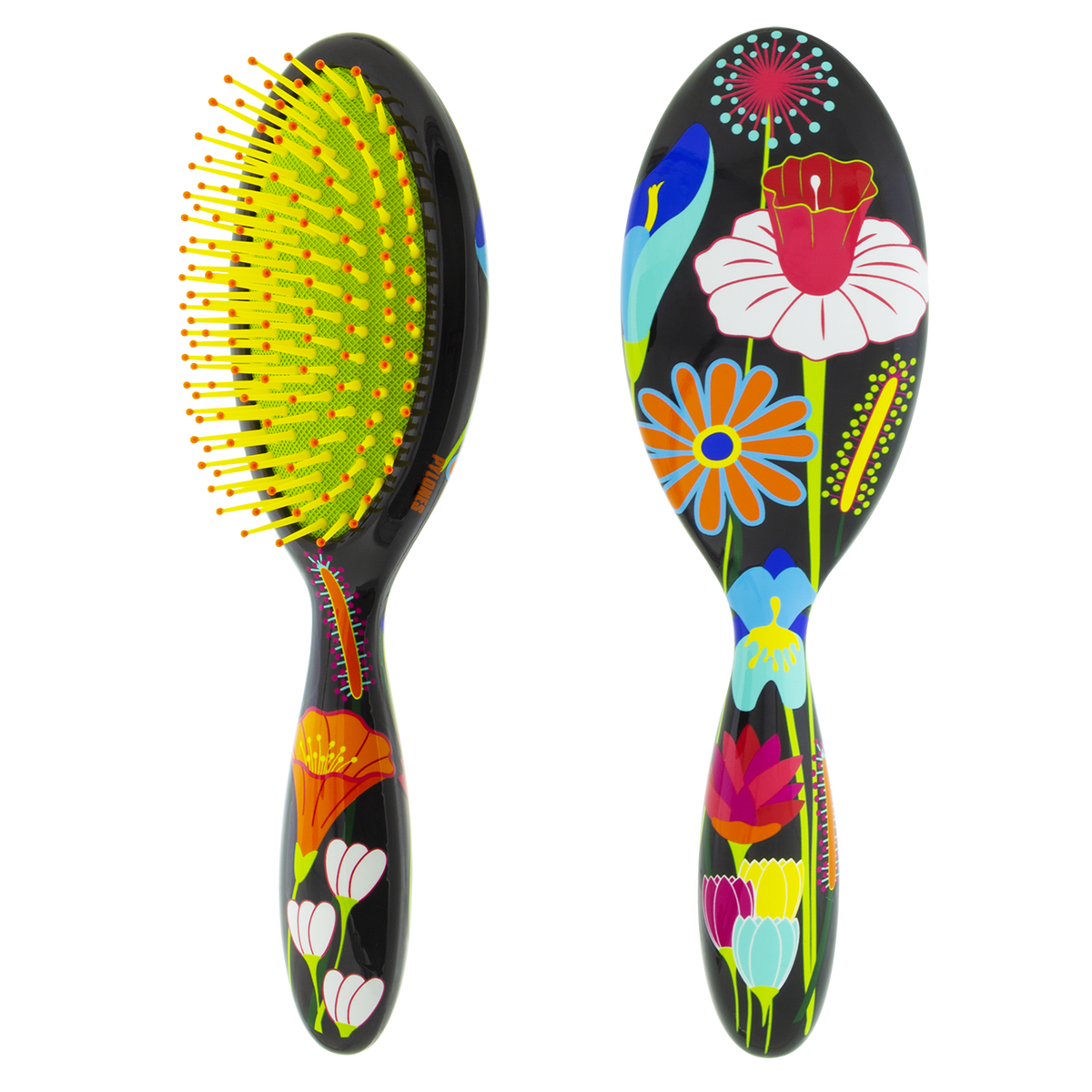 Haarborstel ladypop Jardin fleuri - cadeau van Kado in Huis