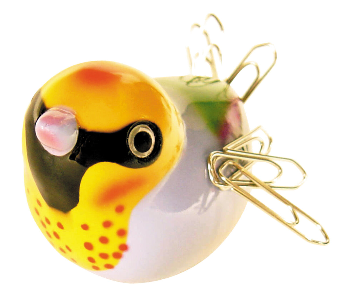 Magneetvogeltje Piu Piu Yellow - cadeau van Kado in Huis
