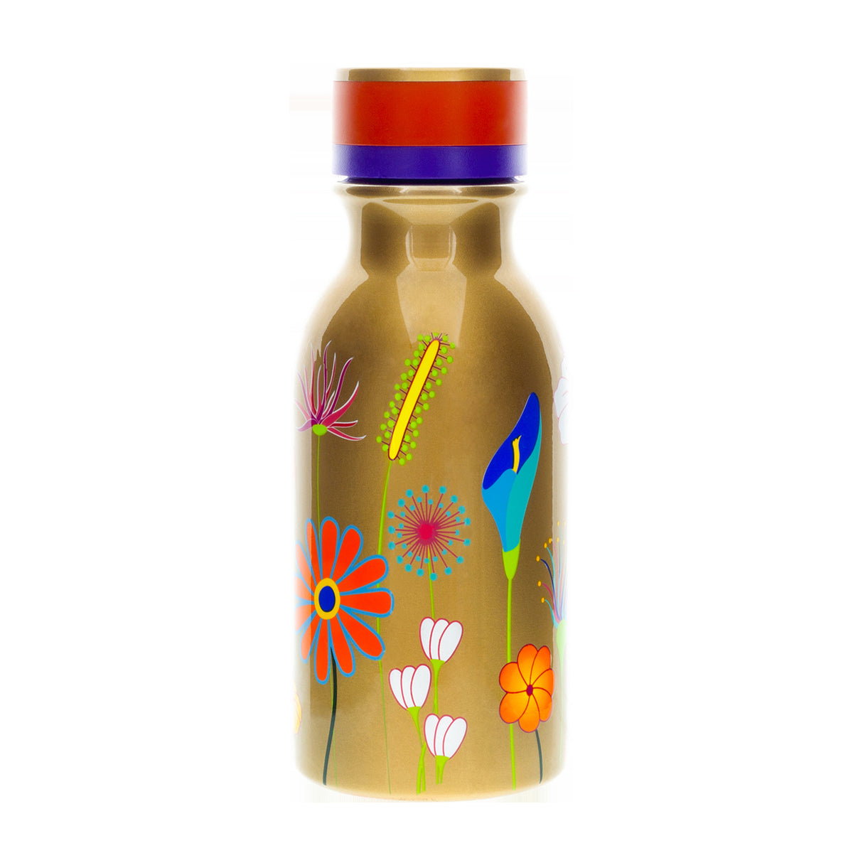 Thermosfles mini Keep Cool 400 ml Fleuri Gold - detailfoto 1