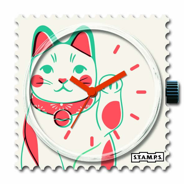 horloge Kitty - cadeau van Kado in Huis