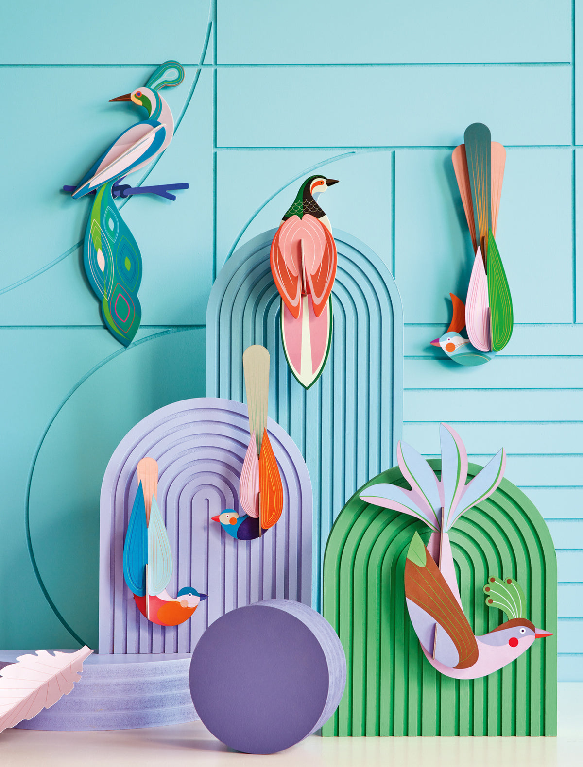3D Wanddecoratie Paradise Bird Maui - detailfoto 3