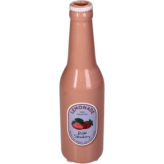 Aardbei vaasje limonade fles Kersten - cadeau van Kado in Huis