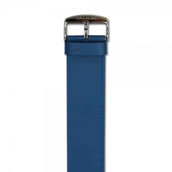 Horlogeband Classic Leder Blauw - cadeau van Kado in Huis