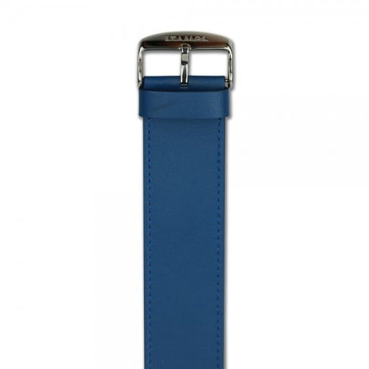 Horlogeband Classic Leder Blauw - cadeau van Kado in Huis