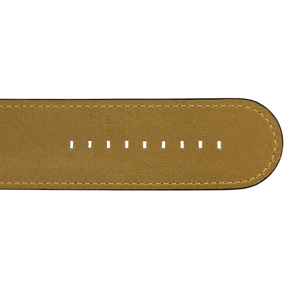 Horlogeband Classic Leder Paars - detailfoto 4