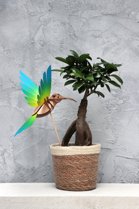 Papieren vogels Colibri 3D - cadeau van Kado in Huis