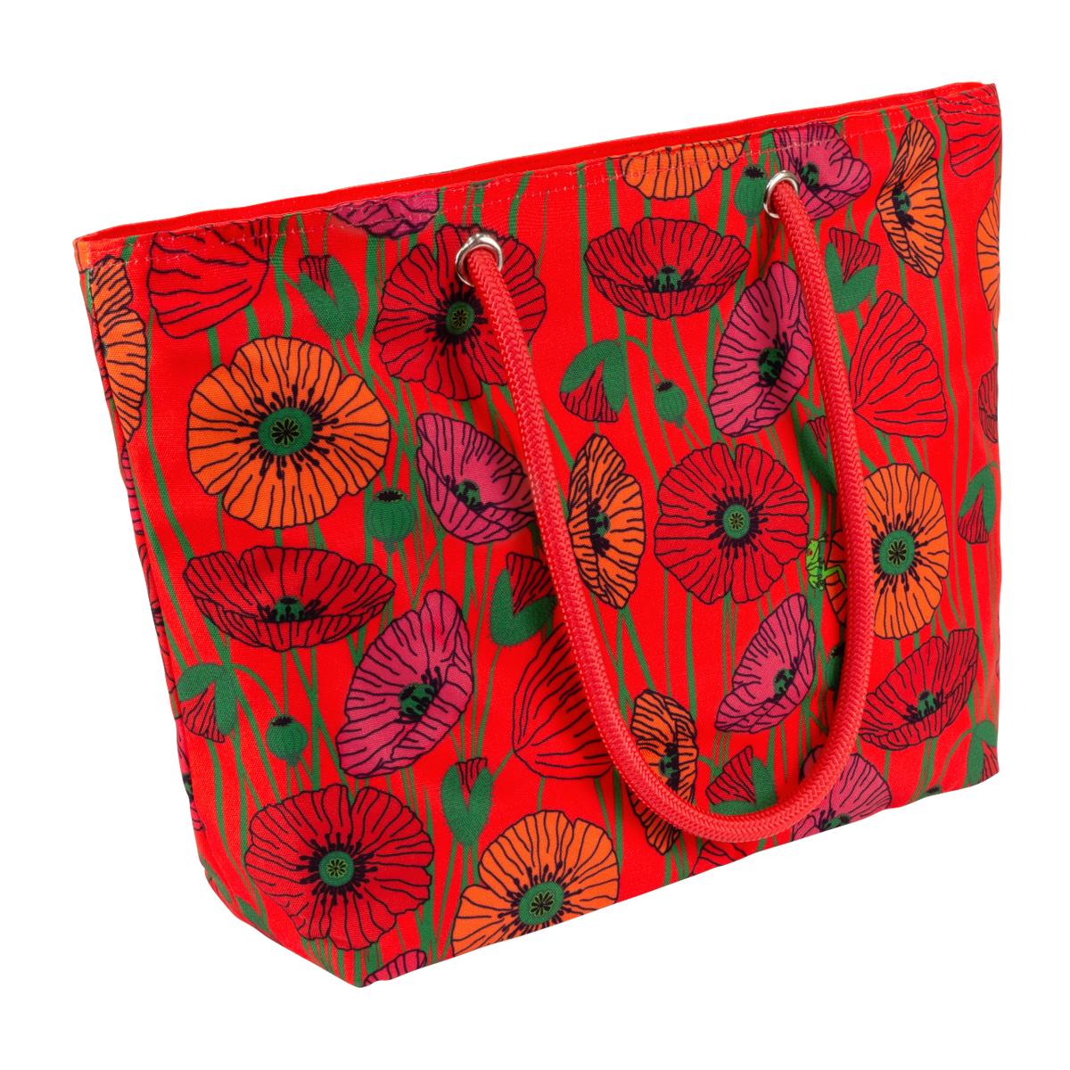 Shopper My Daily Bag Coquelicots - cadeau van Kado in Huis