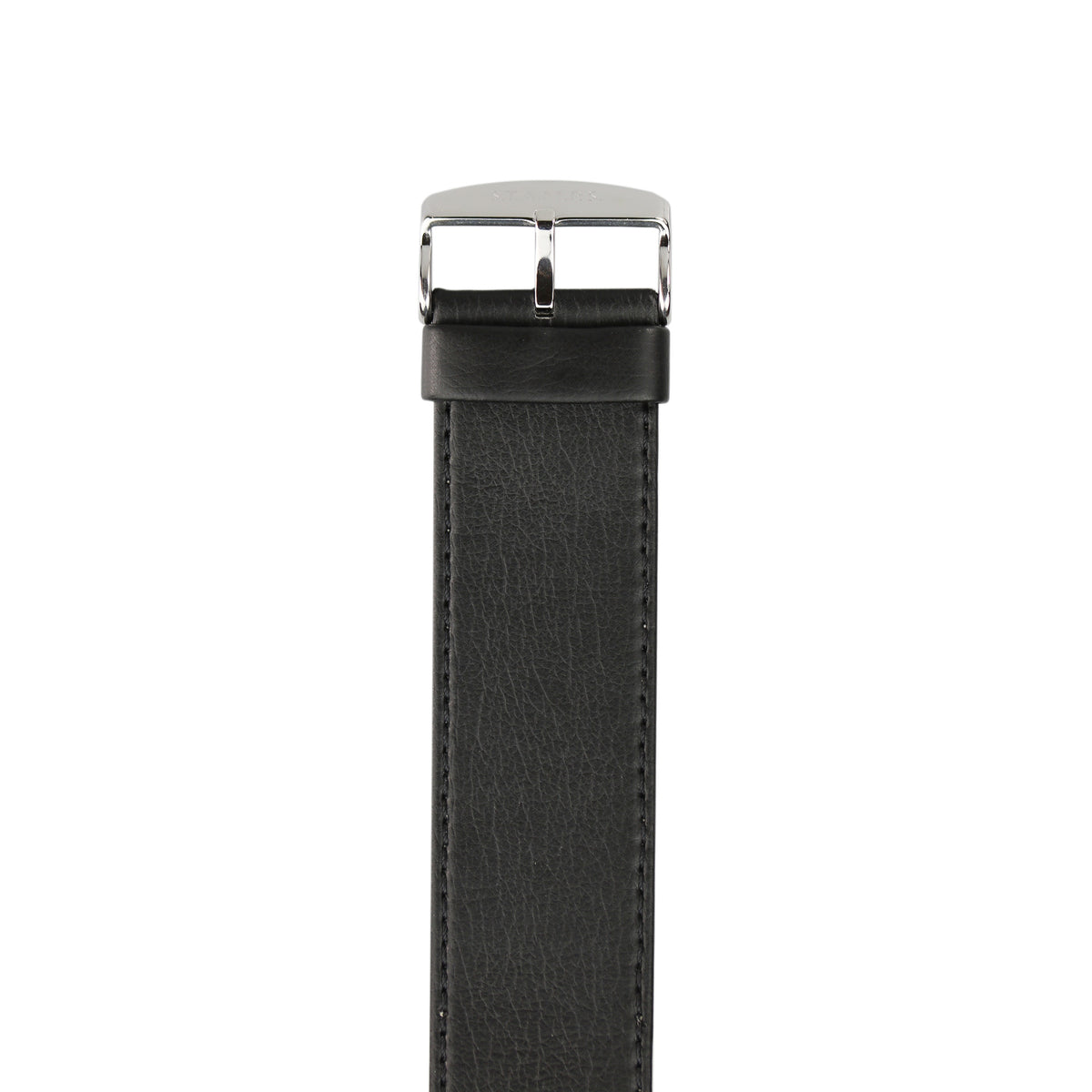 Horlogeband Classic Leder Zwart - cadeau van Kado in Huis