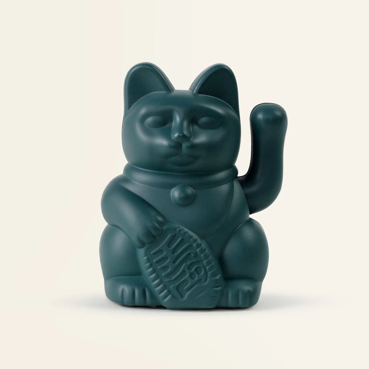 Solar Lucky Cat Groen 5cm - cadeau van Kado in Huis