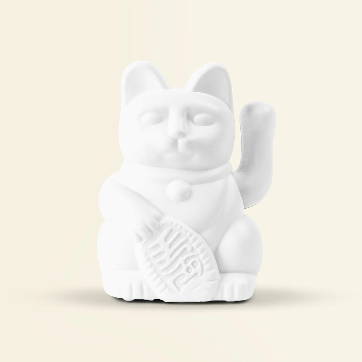 MyNeko Solar Lucky Cat Wit 5cm - cadeau van Kado in Huis