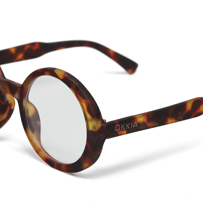 Leesbril Laura Classic Havana unisex - detailfoto 5