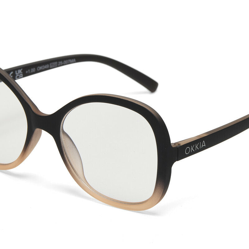 Leesbril Verona Black Pink unisex - detailfoto 5