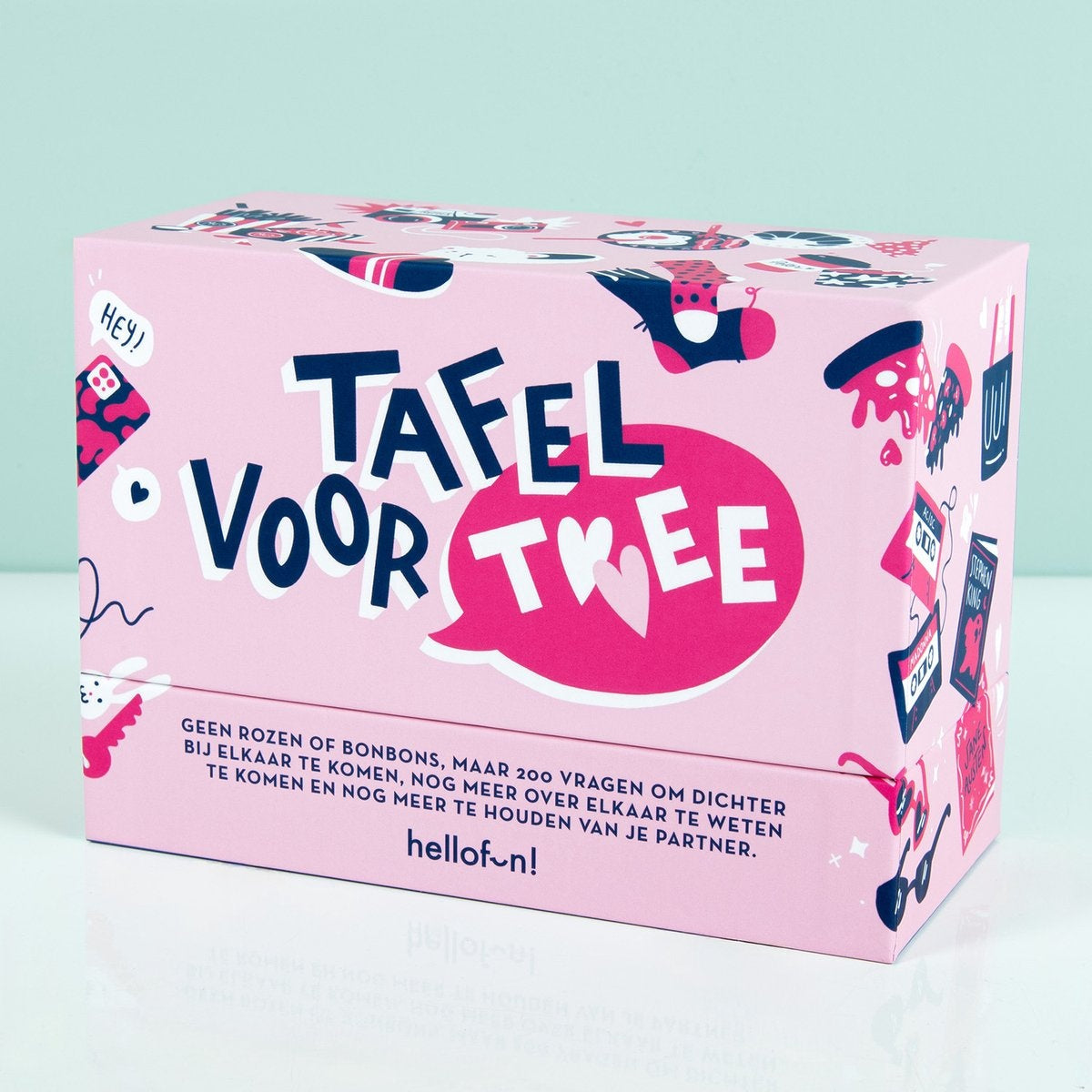 Tafel voor twee spel voor koppels - detailfoto 1