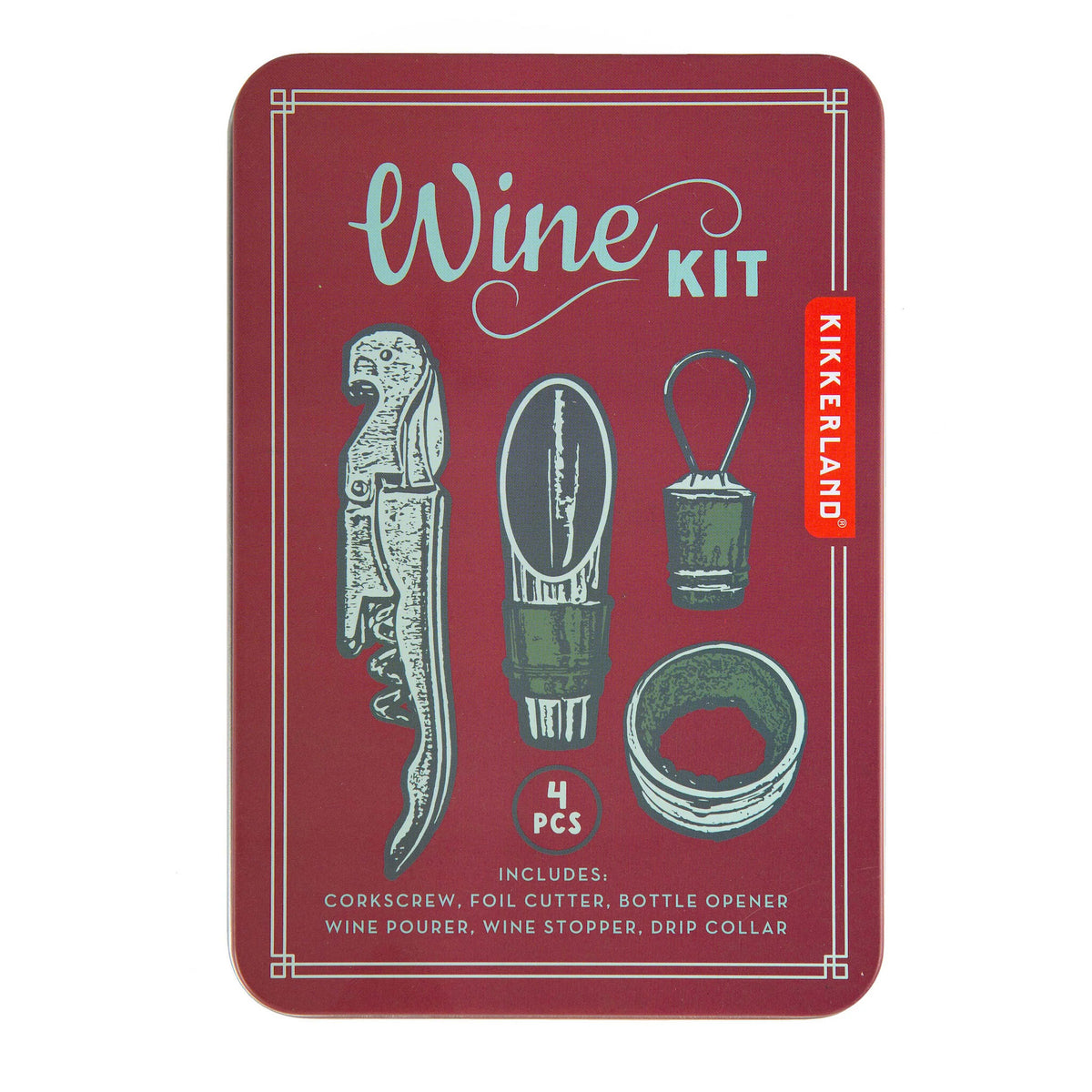 Wijnset Retro - cadeau van Kado in Huis