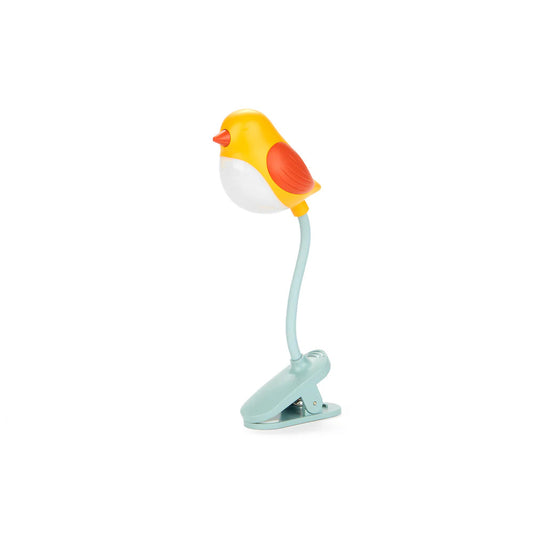 Leeslampje Boek Birdie Geel - cadeau van Kado in Huis