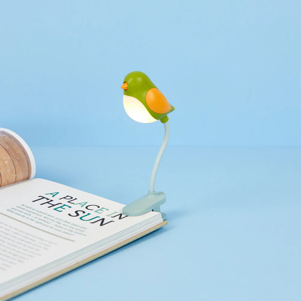 Leeslampje Boek Birdie Groen - detailfoto 2
