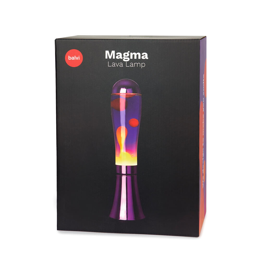 Lavalamp Magma Paars/Rood - detailfoto 5