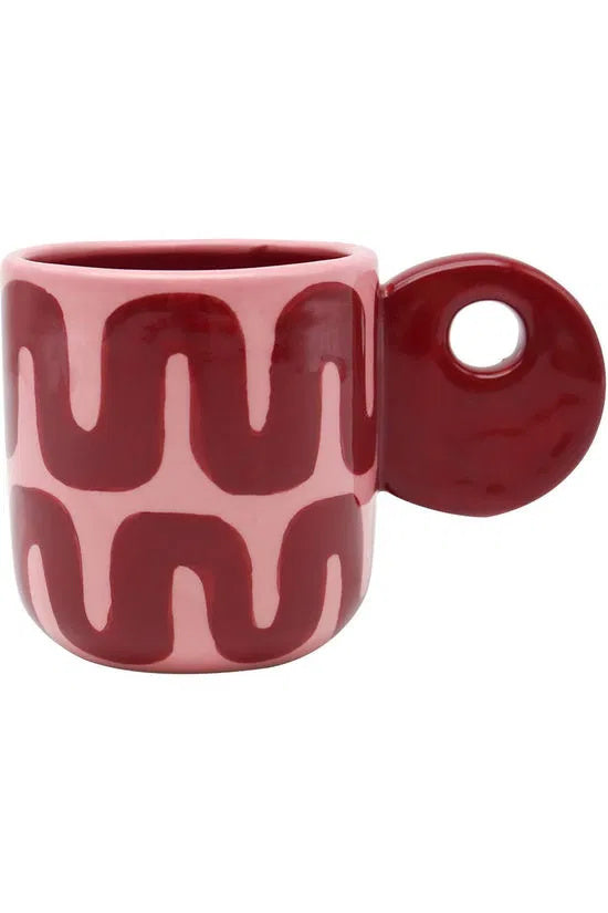 Koffie mok Leonor Retro Rhythm - cadeau van Kado in Huis