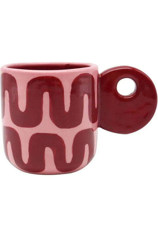 Koffie mok Leonor Retro Rhythm - cadeau van Kado in Huis