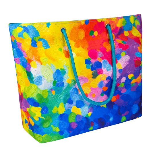 Strandtas Groot Palette - cadeau van Kado in Huis