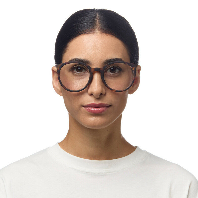 Leesbril Bologna Classic Havana unisex - detailfoto 2