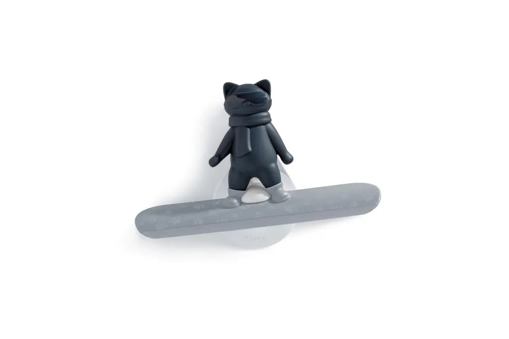Raamwisser kat blauw - cadeau van Kado in Huis