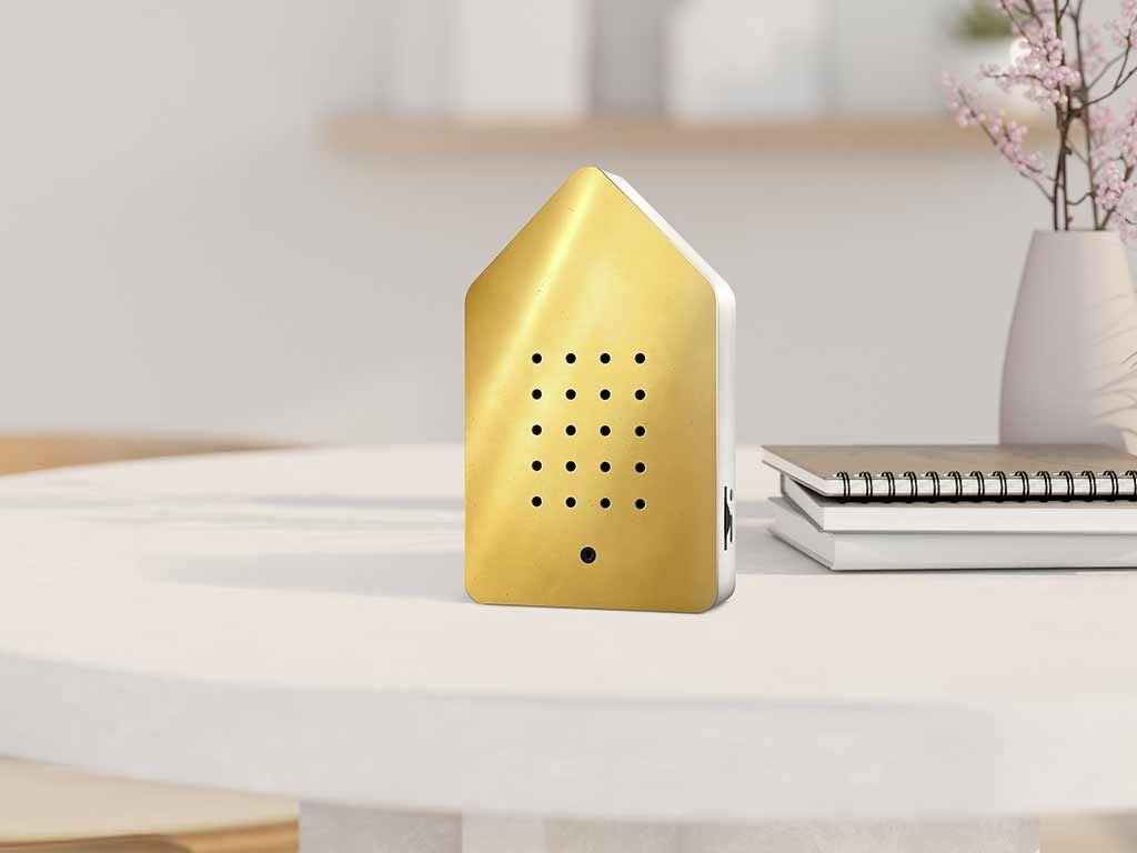 Birdybox Geborsteld Messing - detailfoto 2