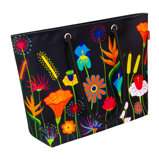 Shopper My Daily Bag Jardin Fleuri - cadeau van Kado in Huis